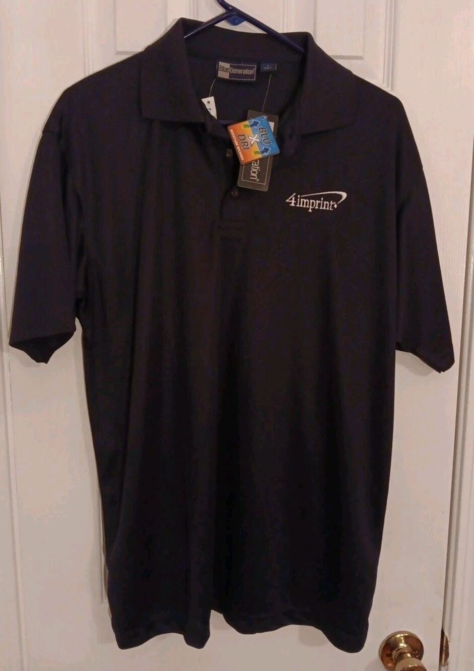 Blue Generation Polo Shirt Mens Large (Dark Blue) 4Imprint